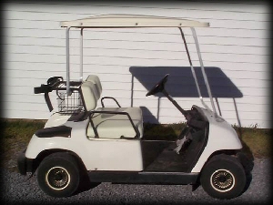 used electric golf cart, used cart, used golf cart