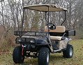 hunting golf cart, camouflage golf cart